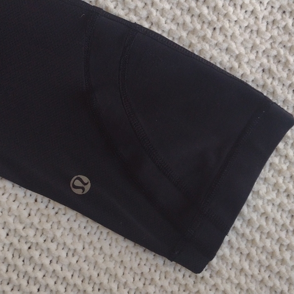 Lululemon Pace Rival Crop Black Size 4 - Picture 7 of 12